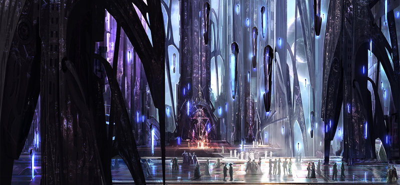 Illustration for article titled Estos conceptos de Jupiter Ascending son dignos de fondo de escritorio
